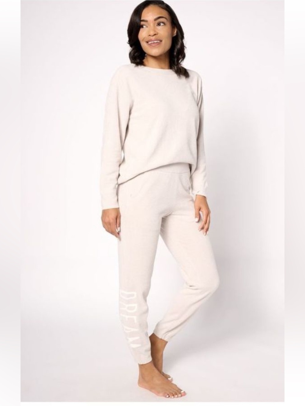 Barefoot Dreams Women's Plus Sz Sleepwear XL CozyChic Ultra Lite Gray A619913